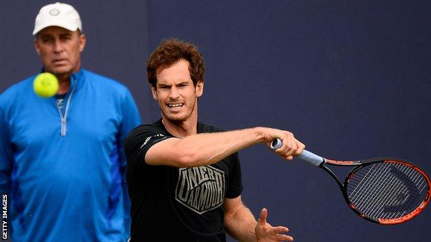 Andy Murray and Ivan Lendl