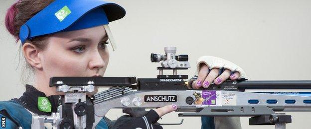 Scottish shooter Jen McIntosh