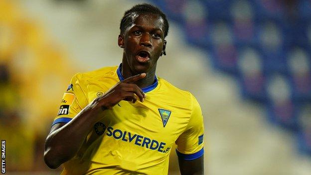 Chiquinho celebrates scoring against Maritimo in August