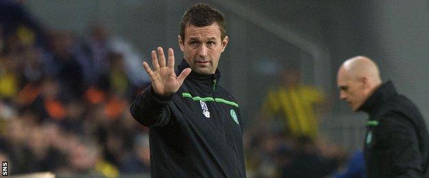 Celtic manager Ronny Deila