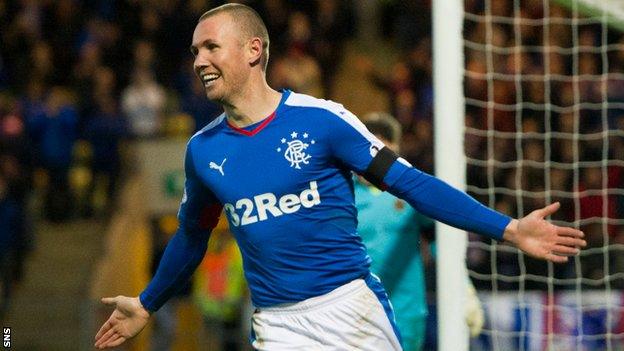 Rangers striker Kenny Miller