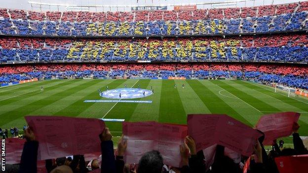 Nou Camp crowd