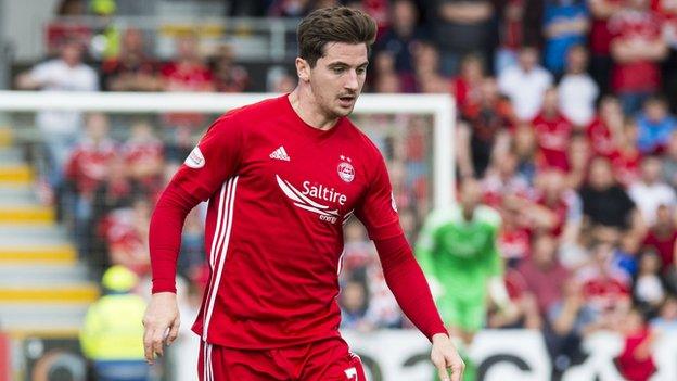 Aberdeen forward Kenny McLean