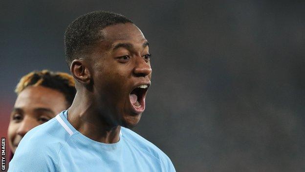 Tosin Adarabioyo made four appearances for Manchester City last season