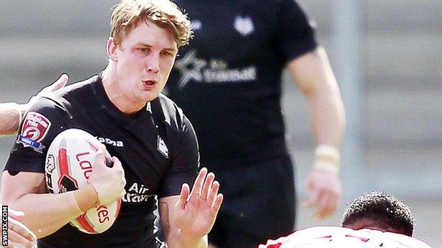 Leigh Centurions' Jonny Pownall