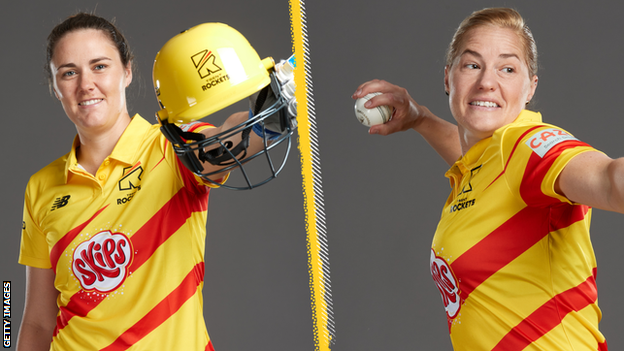 Nat Sciver and Katherine Brunt