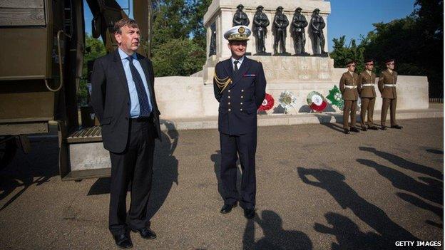 John Whittingdale at Horse Guards Parade