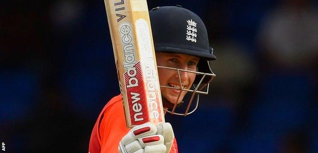 Joe Root scored his first T20 international 50 since the 2016 World T20 final against West Indies