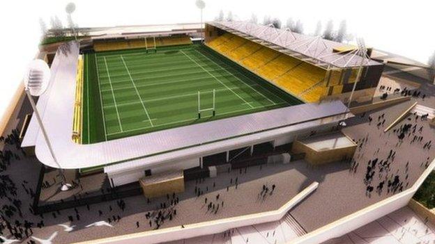 Stadium for Cornwall