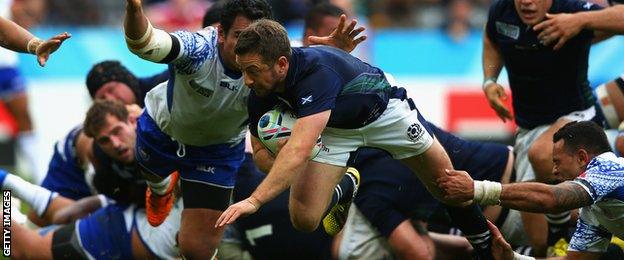 Scotland beat Samoa