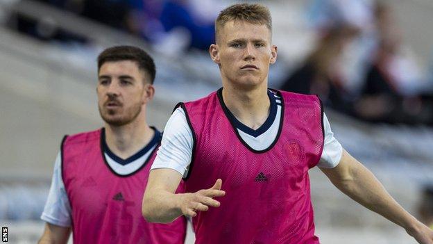 Scott McTominay played against Luxembourg on Sunday after sitting out Scotland's draw with the Netherlands