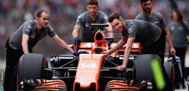 McLaren-Honda Formula 1 team