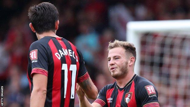 Bournemouth were too quick and skilful for Cardiff, and diminutive winger (right) embodied this superiority