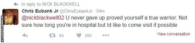 Chris Eubank Jr Twitter