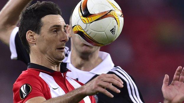 Athletic Bilbao striker Aritz Aduriz