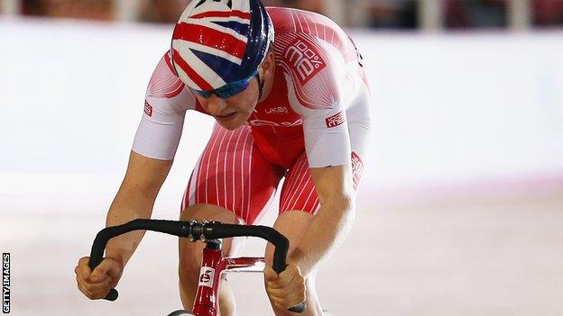 British cyclist Mark Stewart