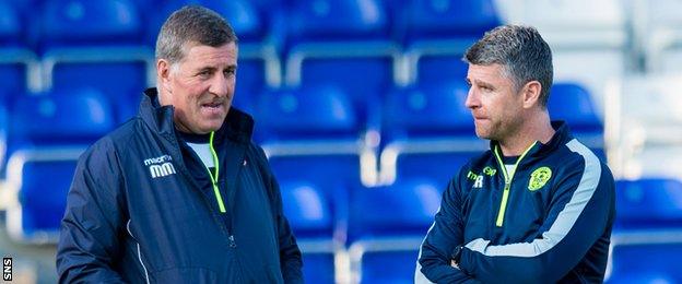 Mark McGhee and Stephen Robinson