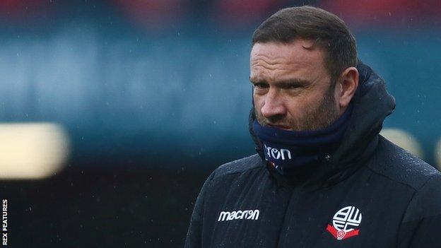 Ian Evatt's Bolton Wanderers have won just two of their past 11 League One games