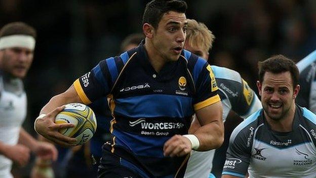 Bryce Heem has arrived at Sixways after helping Auckland reach the ITM Premiership Cup final down under