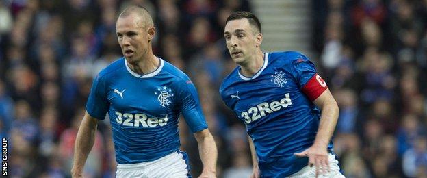 Kenny Miller and Lee Wallace were fined by Rangers last season