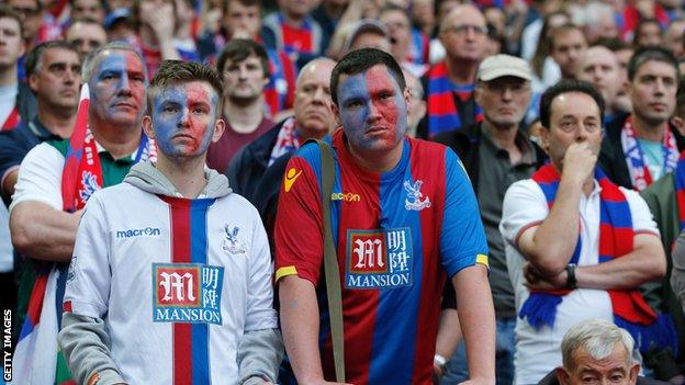 Palace fans