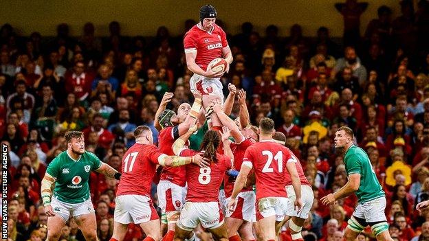 Lock Adam Beard has won 16 caps since making his Wales debut in 2017