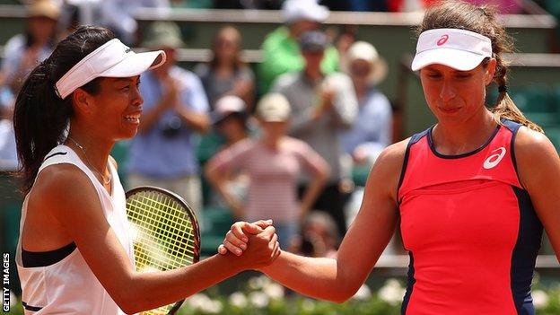 Johanna Konta loses at French Open