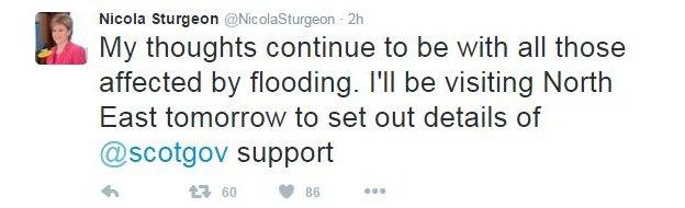 Sturgeon tweet