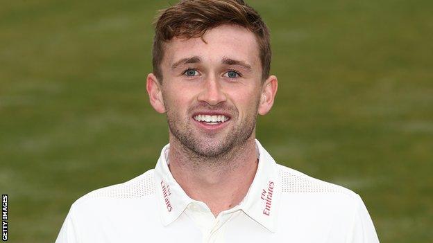 Durham batsman Cameron Steel