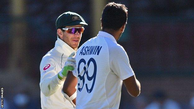 Tim Paine and Ravichandran Ashwin