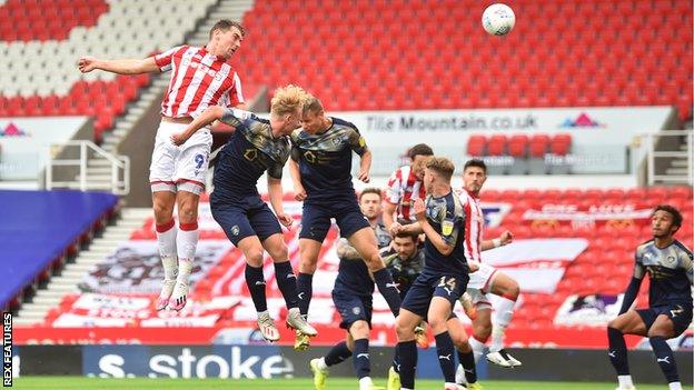 Sam Vokes scores for Stoke City