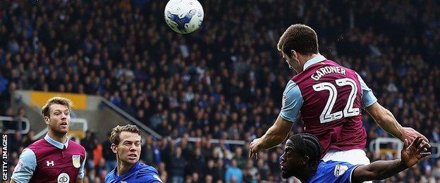 Gary Gardner's goal in Sunday's second city derby at St Andrew's was his first for boyhood heroes Villa