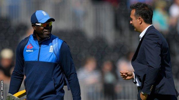 Ottis Gibson talks to Michael Vaughan