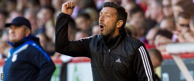 Aberdeen manager Derek McInnes