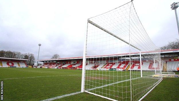 Stevenage's Lamex Stadium