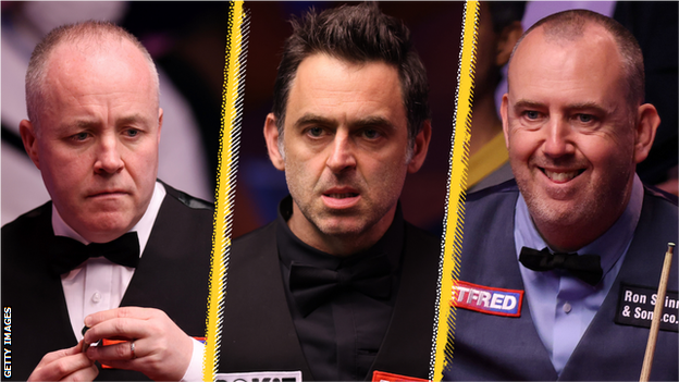 John Higgins, Ronnie O'Sullivan & Mark Williams