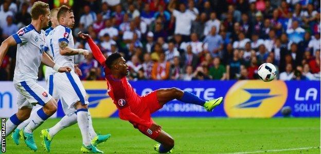 During his 75 minutes on the pitch against Slovakia, Sturridge had three shots - one was on target and the other two were blocked