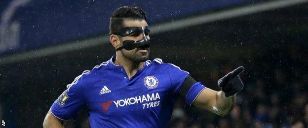 Chelsea striker Diego Costa