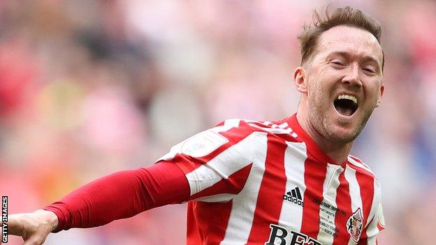 Aiden McGeady scored twice in Sunderland's Checkatrade Trophy defeat by Portsmouth at Wembley last season