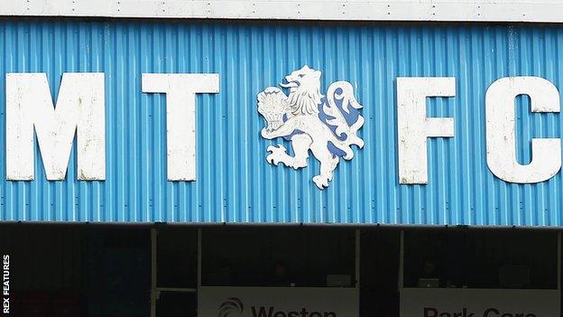 Macclesfield Town stand