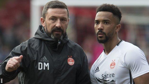 Derek McInnes, Shay Logan