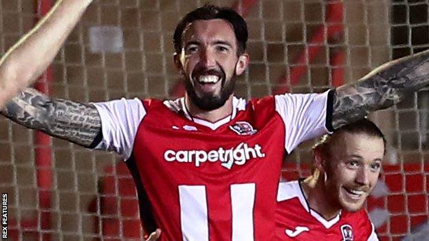 Ryan Bowman scored 32 goals in 97 league games in his two and a half years at Exeter City