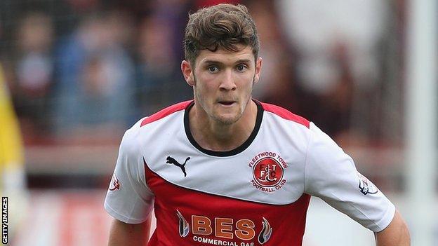 Stewart Murdoch in action for Fleetwood