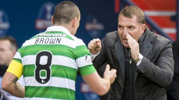 Scott Brown and Brendan Rodgers