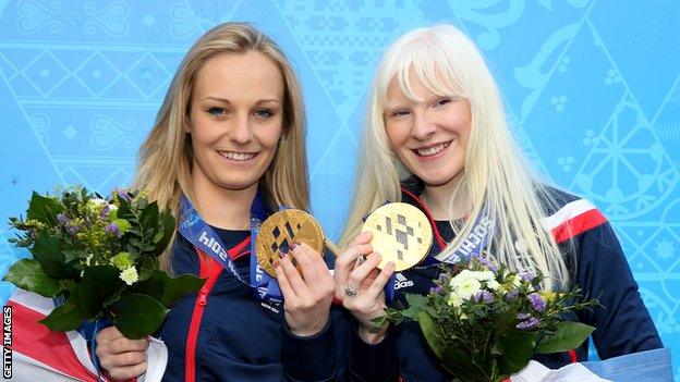 Charlotte Evans and Kelly Gallagher