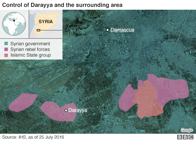 Darayya and Damascus