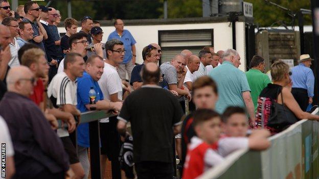 Boreham Wood fans