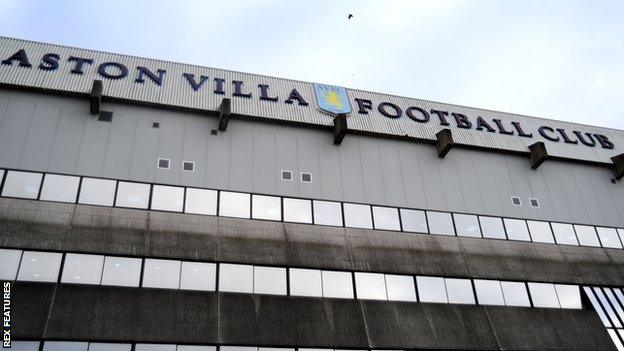 Villa Park, home of Aston Villa