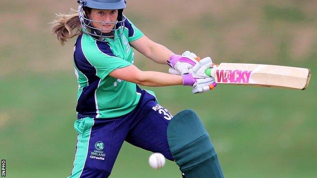 Former Ireland captain Isobel Joyce top-scored for the hosts at Malahide near Dublin