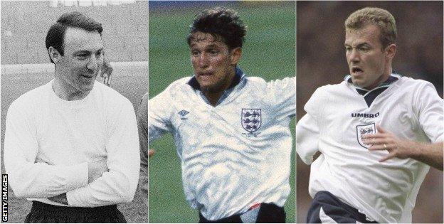 Jimmy Greaves, Gary Lineker, Alan Shearer